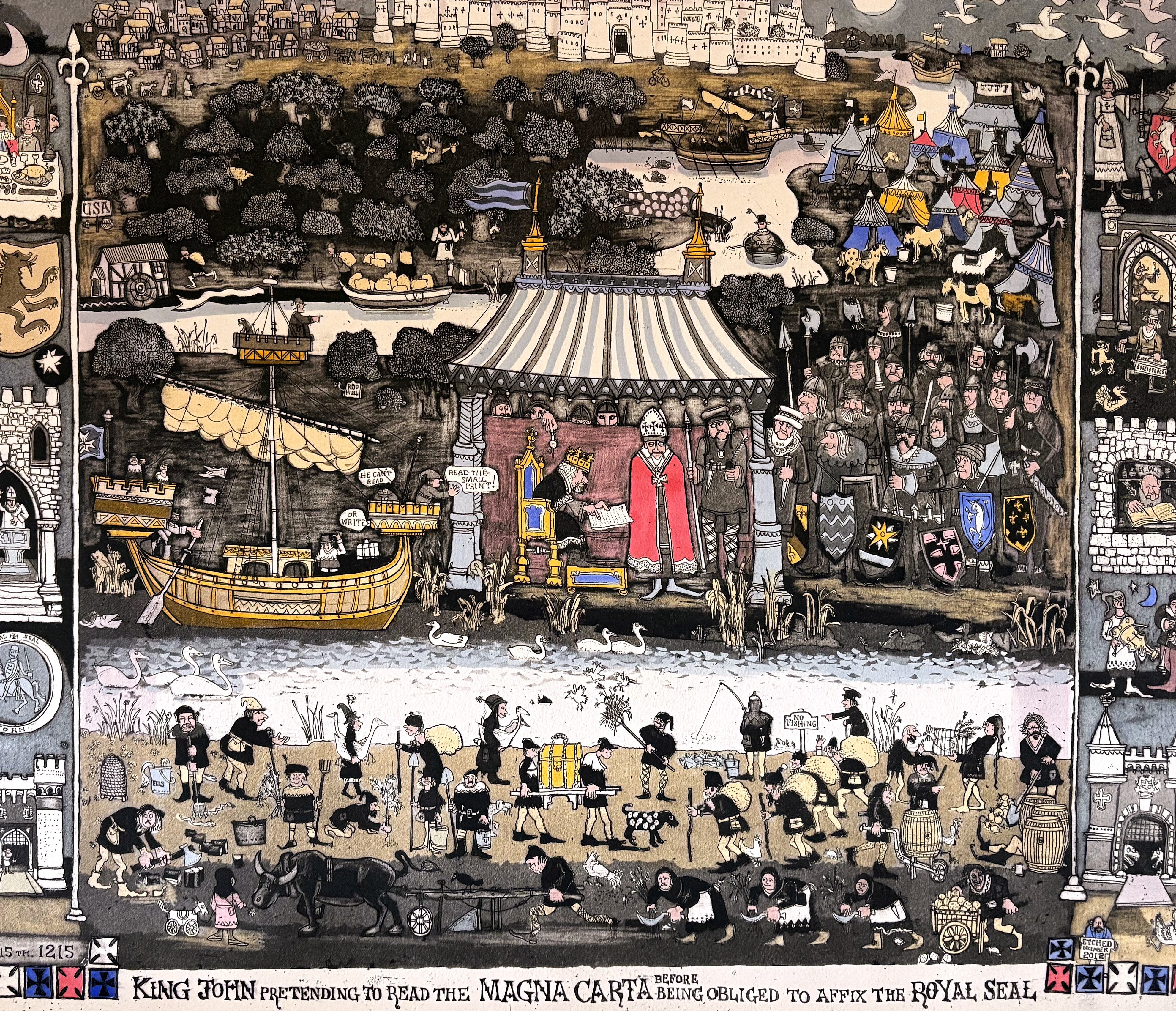 グラハム・クラーク手彩色銅版画展 | Graham Clarke 公式